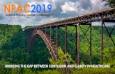 National Physician Advisor Conference...National Physician Advisor Conference NPAC2019 Bridging the Gap between Clinical Documentation and Safety Scores: Expanding the role of the