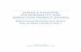 Jamaica Disaster Vulnerability and Reduction Project (JDVRP) Church Pen 1 -August 16... · response to this the, Jamaica Disaster Vulnerability Reduction Project (JDVRP) was designed