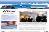 Volume 8 Issue 5 Industry Update - USA, Inc Industry Update May 2012.pdfsuppliers worldwide to be awarded the “Supplier Excellence Award (SEA)” by Texas Instruments Incorporated,