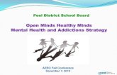 Open Minds Healthy Minds Mental Health and Addictions Open Minds Healthy Minds Steering Committee 2.