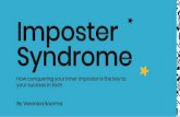 Imposter Syndrome - Big Data World London 2020 · 2020. 9. 14. · with Imposter Syndrome SOURCE: The Secret Thoughts of Successful Women, Valerie Young Feel like they need to know
