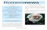 Romeronews · Archbishop Rowan Williams You are warmly invited to this year’s Romero Lecture. It will take place on Friday 12 December at 7.00pm in St Chad’s Cathedral in Birmingham.