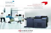 BLACK & WHITE CONNECT AND COLLABORATE. · 2018. 7. 10. · CONNECT AND COLLABORATE. TASKalfa 8002i Series HIGH-VOLUME IMAGING, EXCEPTIONAL WORKFLOW PRODUCTIVITY. The TASKalfa 8002i