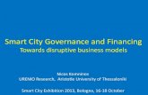 Smart City Governance and Financing · INTELLIGENCE E-LEARNING CO-CREATION MARKETPLACE. Implementation of the Standard Model . ... Joomla, Drupal, etc.) Towards Disruptive Business