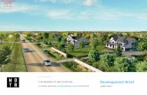 Development Brief - caledon.ca · The NEP promotes sustainable development, with design objectives of reducing ... the stormwater system, mimicking pre-development drainage conditions