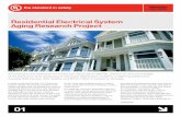 Residential Electrical System Aging Research Project · groups of residential electrical systems and document how aging and installation may relate to the causes of residential electrical