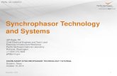 Synchrophasor Technology and Systems - NASPI...Oct 22, 2014  · Security and NERC CIP Synchrophasor uses and applications (Dmitry Kosterev) Synchrophasor technology benefits and business
