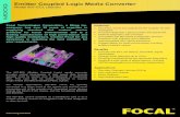 Emitter Coupled Logic Media Converter · Emitter Coupled Logic Media Converter Model 907-ECL (Sonar) Focal Technologies Corporation, a Moog Inc. company, has over 30 years of expertise