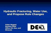 Hydraulic Fracturing, Water Use, and Propose Rule Changes · History of Hydraulic Fracturing in Michigan . Applications and permits for wells with high-volume hydraulic fracturing