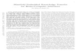 Manifold Embedded Knowledge Transfer for Brain-Computer ... · A brain-computer interface (BCI) provides a direct commu-nication pathway between a user’s brain and a computer [1],