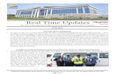 Real Time Updates - City of Chesapeake, Virginia€¦ · final inspection and acceptance for the streets and drainage improvements for nine farmette lots and 1000’ of new street.
