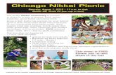 Chicago Nikkei Picnic - Chicago Japanese Club · Chicago Nikkei Picnic Saturday, August 1, 2015 – 11 a.m. to dusk Bunker Hill, Grove #3 (see map on back) The entire Nikkei community