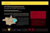 VICTORIA Dual Speed pump Pompa VICTORIA Dual Speed .pdf · Dual-speed pump characterised by a 75% reduction in noise and a 60% energy saving compared with single-speed pumps. The