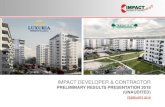 IMPACT DEVELOPER & CONTRACTOR...EXPERTISE • Over 10,000 inhabitants • Over 4,000 dwellings built • Investments exceeding EUR 400 m • Over 450,000 sqm built • 16 residential