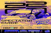 SPECTATOR GUIDE - forestrally.com.auforestrally.com.au/wp-content/uploads/2020-Spectator-Guide.pdf · Michael STEELE Katie OXLEY WA WA P4 Nissan Silvia S13 13 Able Finance Dave THOMAS