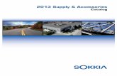Sokkia 2013 Supply Catalog SOK 1017 RevA · 2013. 3. 29. · 4 REFLECTIVE TARGETS 210210004–210210041 210160170 634412 210210046 210210045 210210049 Reflective Sheet Targets Easy-to-use