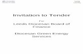 Invitation to Tender - leeds.anglican.org Invitation... · 1 THIS AGREEMENT is dated 7.2.19 NAME OF COMPANY: Leeds Diocesan Board of Finance TENDER FOR: Diocesan Green Energy Services