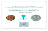 LABORATORY MANUAL - sacmicro€¦ · laboratory manual second semester . 1 contents sl .no experiment page no 1 the microscopic measurement of microorganisms 2 2 the hemocytometer