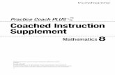 Practice Coach PLUS Coached Instruction Supplement · Duplicating this page is prohibited by law Triumph Learning LLC 4 Domain 1 • Lesson 1 Rational Numbers Getting the Idea Integers