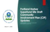 Portland Harbor Superfund Site Draft Community Involvement ...Portland Harbor Superfund Site Draft Community Involvement Plan (CIP) Updates LAURA KNUDSEN, EPA REGION 10 COMMUNITY INVOLVEMENT