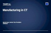 Manufacturing in CT · 4/28/2017  · North America - sheet metal fabrication . 8 . North America’s metal fabricators are investing in new machine tools, lasers and services to