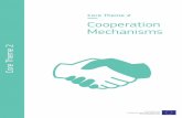 Core Theme 2 Cooperation Mechanisms · implementing Cooperation Mechanisms. The project consortium explored the practical implementation of Statistical Transfers (Art. 6), Joint Projects