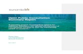 Open Public Consultation Summary Report...Open Public Consultation Summary Report Supporting project “Investigating options for reducing releases in the aquatic environment of microplastics
