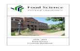 2020 - 2021 Food Science Graduate Handbook...The Food Science Graduate Program leads to the degrees of Master of Science (M.S.), non- thesis Master of Science (M.S.) and Doctor of