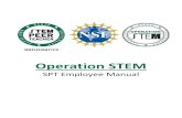 Operation STEM - Cleveland State University · Mandatory SPT Training All SPTs are required to attend mandatory training sessions prior to the start of each semester. Training is