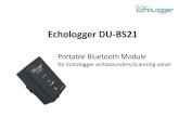 Portable Bluetooth Module - Geo-matching.com · ECHOLOGGER DU-BS21 ECHOLOGGER Echosounders ECT400/ ECT D24 ECT D052 / ECT 032