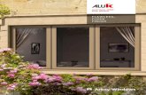 FLAWLESS, FLUSH FINISH - Arkay Windows...FLAWLESS, FLUSH FINISH AluK Optio 58BW Flush Window • Certified under the Secured By Design scheme • Tested to PAS 24 • Features integrated