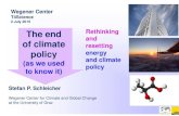 The end Rethinking and of climate resetting policy · Rethinking and resetting energy and climate policy. The 2015 G7 Summit What it revealed about decarbonizing the global economy.