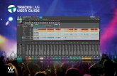 Waves Tracks Live User Guide6 A Tracks Live session can consist of up to 256 tracks. You can view the Main window timeline only or see the timeline with a mixer. Alternatively, you