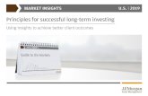 Principles for successful long-term investing 3/15/2019 آ  Investing principles Median value of retirement