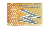 Primary Science & Technology Teachers’ Guide – Forces ... · Primary Science & Technology Teachers’ Guide – Forces Motion and Structure – K - 6 6 St. Kitts Mr. Hilton Clarke