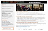 1-Pager IE Community - Rochester Institute of Technology · 2 Identify and enable faculty leaders in community building 3Identify common challenges and generate new faculty/student