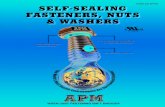 CATALOGSF500 SELF -SEALING FASTENERS,NUTS &WASHERS · 2014. 7. 26. · CATALOGSF500 SELF -SEALING FASTENERS,NUTS &WASHERS WHENJUSTFASTENINGISN’TENOUG H® C US UL Recognized ® T
