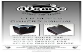 CLR SERIES OWNERS MANUAL - CLR NEO | Atomic Amps€¦ · clr series owners manual the world’s first and leading company designing amplification and monitoring solutions for amp