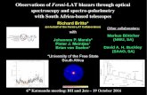 Observations of FermiLAT blazars through optical ...events.iasfbo.inaf.it/nepal2016/Presentations/Britto.pdf · David Murphy 40 cm optical Part of GRB afterglow follow-up network