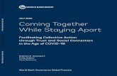 JY Public Disclosure Authorized Coming Together While ...documents1.worldbank.org/curated/en/572121596564616810/pdf/C… · Coming Together While Staying Apart ... Facilitating Collective
