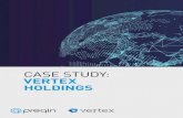 CASE STUDY: VERTEX HOLDINGS Marketing/Blog...portfolio companies today. Each Vertex network fund operates independently with separate, local investment teams. Today, Vertex has a track