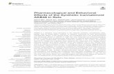 Pharmacological and Behavioral Effects of the Synthetic ... et al... · AKB48 is a designer drug belonging to the indazole synthetic cannabinoids class, illegally sold as herbal blend,