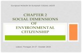 Ch. 2 Social dimensions of environmental citizenshipenec-cost.eu/wp-content/uploads/2018/11/Vesela... · 2.4. ACTIONS TO ENACT ENVIRONMENTAL CITIZENSHIP •Response on threats •In