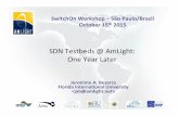 SwitchOn(Workshop(–São(Paulo/Brazil( October15 th2015amlight.net/wp-content/uploads/2015/03/AmLight-SDN... · 2015. 11. 2. · AmLight’s NRENs SDN-IP FIBRE ONOS Ampath2 SouthernLight