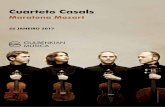Cuarteto Casals - Calouste Gulbenkian Foundation · encontram-se em forma ABA (minueto-trio-minueto), sendo que Mozart incluiu alguns aspetos que lhes introduziram variedade dentro