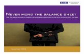 Never mind the balance sheet · This report aims to open the debate by presenting CEE Bankwatch Network’s concerns about PPPs and examining under what – if any – circumstances
