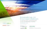 Investing in Conservationcpicfinance.com/wp-content/uploads/2017/03/InvestingIn... · 2017. 3. 7. · of all private conservation investment. Private sustainable agriculture investments