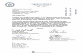 Department of Energy...The Board's letter modified the annual reporting requirement established for closure of DNFSB Recommendation 97-2, Continuation of Criticality Safety at Defense