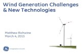 Wind Generation Challenges & New Technologieshome.engineering.iastate.edu/~jdm/wesep594/WindOverviewPitch_2015Mar4.pdfof GE Wind Turbine-Generators for Grid Studies,” version 4.5,