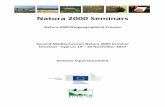 Natura 2000 Seminars - European Commission · Natura 2000 Seminars – Mediterranean 6 ECNC, CEEweb, Eurosite, Europarc, ELO, ILE SAS 2 The 2nd Mediterranean Natura 2000 Biogeographical